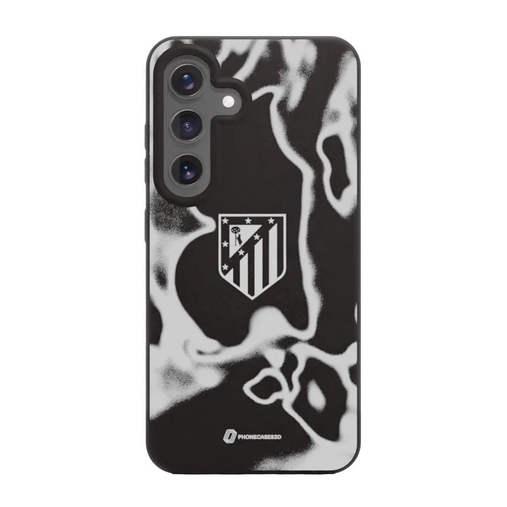 Black Pattern Samsung Case image number null